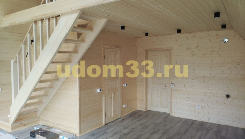 Строительство каркасного дома А-фрейм в д. Бережки Солнечногорского района Московской области