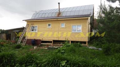Строительство пристройки к дому в деревне Бурыкино Собинского района Владимирской области