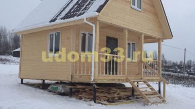 Строительство каркасного дома для круглогодичного проживания в деревне Чижово Собинского района Владимирской области
