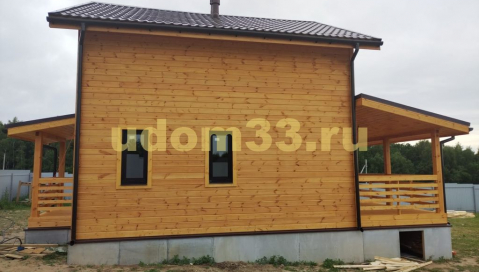 Строительство каркасного дома в д. Чижово Собинского района Владимирской области