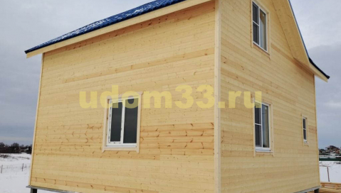 Строительство каркасного дома в п. Добрый берег городского округа Клин Московской области