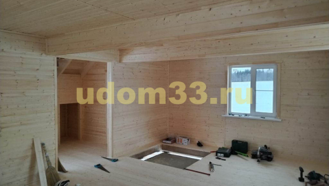 Строительство каркасного дома в п. Добрый берег городского округа Клин Московской области