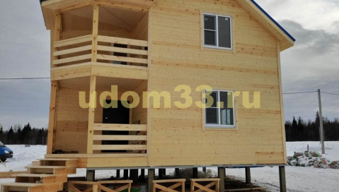 Строительство каркасного дома в п. Добрый берег городского округа Клин Московской области