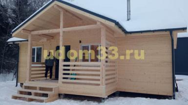 Строительство каркасного дома-бани в п. Эко Озеро Волоколамского района Московской области