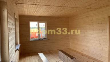 Строительство каркасного дома в деревне Костюнино Щёлковского района Московской области