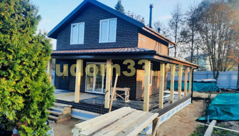 Строительство каркасного дома в с. Красная Пахра Троицкого района Московской области