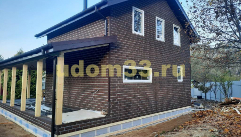 Строительство каркасного дома в с. Красная Пахра Троицкого района Московской области