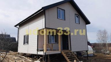 Строительство каркасного дома в деревне Красное Сущёво Суздальского района Владимирской области
