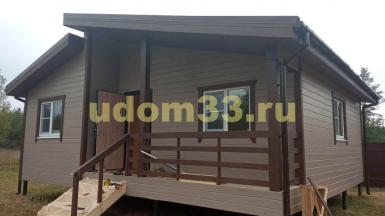 Строительство каркасного дома в СНТ «ДНП Лесное» Киржачского района Владимирской области