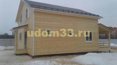 Строительство каркасного дома для круглогодичного проживания в городе Куровское Московской области