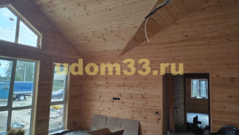 Строительство каркасного дома в д. Михеево Собинского района Владимирской области
