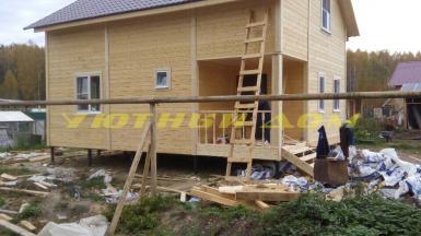 Строительство дома для круглогодичного проживание в деревне Новая Быковка Камешковского района Владимирской области