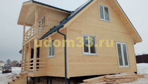 Строительство каркасного дома в с. Порецкое Суздальского района Владимирской области