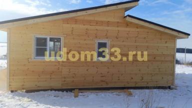 Строительство каркасного дома в п. Прибрежный парк Коломенского района Московской области