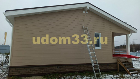 Строительство каркасного дома в п. Приозёрские дачи Петушинского района Владимирской области