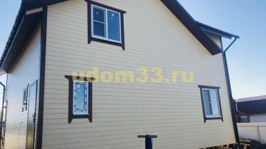Строительство каркасного дома в посёлке Садовый Суздальского района Владимирской области