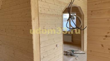 Строительство каркасного дома в дачном посёлке Северный Берег Пушкинского района Московской области