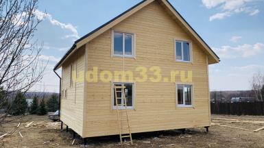 Строительство каркасного дома в деревне Шустино Кольчугинского района Владимирской области