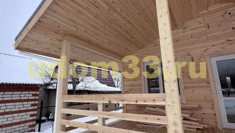 Строительство каркасного дома в СНТ Внуково Суздальского района Владимирской области