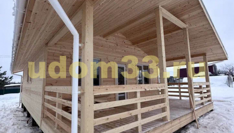 Строительство каркасного дома в СНТ Внуково Суздальского района Владимирской области