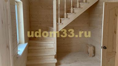Строительство каркасного дома в СНТ Сосновый бор Суздальского района Владимирской области
