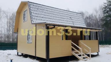 Строительство каркасного дома в деревне Старое Перепечино Петушинского района Владимирской области