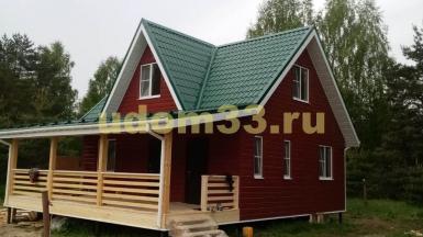Строительство каркасного дома в д. Цепнино Петушинского района Владимирской области
