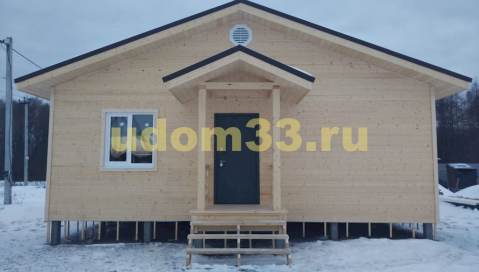 Строительство каркасного дома в д. Уварово Владимирской области
