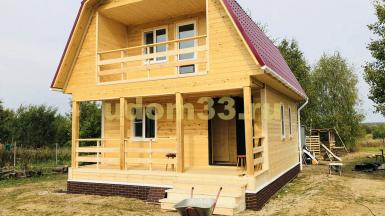 Строительство каркасного дома в деревне Захарово Судогодского района Владимирской области