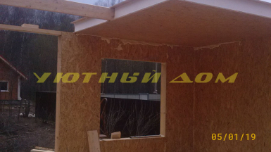 Строительство дома из СИП панелей в г. Александров Владимирской области
