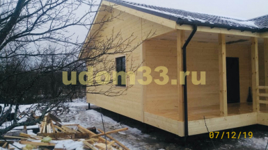 Строительство каркасного дома в посёлке Арсаки Александровского района Владимирской области