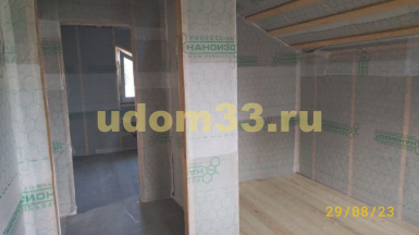 Строительство каркасного дома в д. Бережки Солнечногорского района Московской области