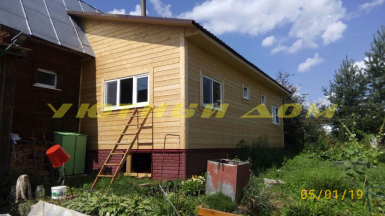 Строительство пристройки к дому в деревне Бурыкино Собинского района Владимирской области
