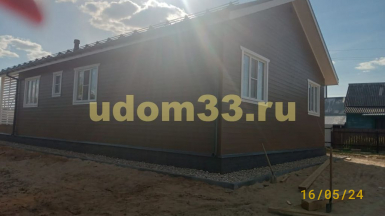 Строительство каркасного дома в д. Дворищи Киржачского района Владимирской области