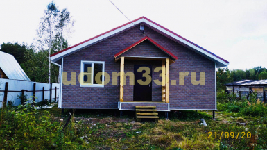Строительство каркасного дома в д. Федотово Гусь-Хрустального района Владимирской области