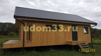 Строительство каркасного дома в с. Гнездилово Суздальского района Владимирской области