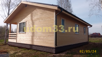 Строительство каркасного дома в д. Храпки Киржачского района Владимирской области