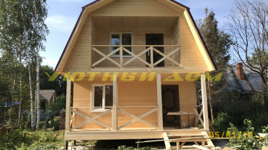 Cтроительство каркасного дома в деревне Киржач Петушинского района Владимирской области