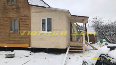 Строительство пристройки к дому в посёлке Колокша Собинского района Владимирской области