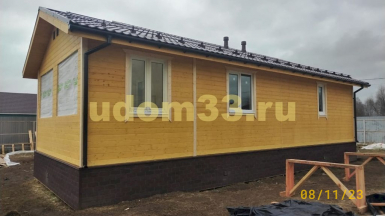 Строительство каркасного дома в д. Конино Собинского района Владимирской области