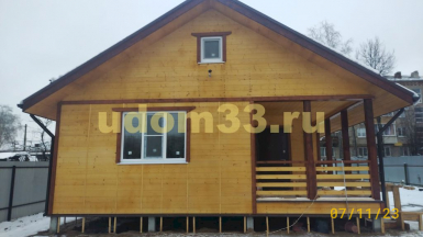 Строительство каркасного дома в г. Костерево Петушинского района Владимирской области