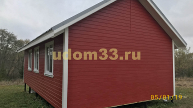 троительство каркасного дома в деревне Большое Лучинское Юрьев-Польского района Владимирской области