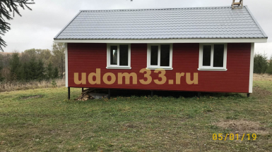 троительство каркасного дома в деревне Большое Лучинское Юрьев-Польского района Владимирской области