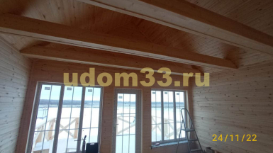 Строительство каркасного дома в с. Мало-Борисково Суздальского района Владимирской области