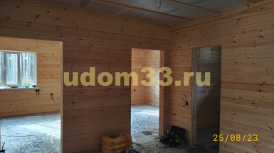 Строительство каркасного дома в д. Михеево Собинского района Владимирской области