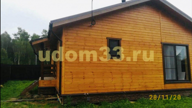 Строительство каркасного дома в деревне Назимиха Щёлковского района Московской области