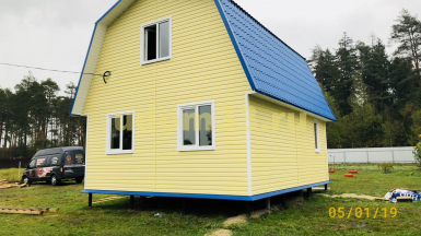 Строительство каркасного дома в посёлке Першино Киржачского района Владимирской области