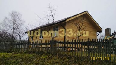 Строительство каркасного дома в деревне Прокунино Судогодского района Владимирской области