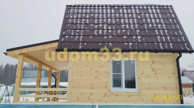 Строительство каркасного дома в г. Радужный Владимирской области