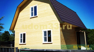 Строительство каркасного дома в деревне Ряхово Камешковского района Владимирской области